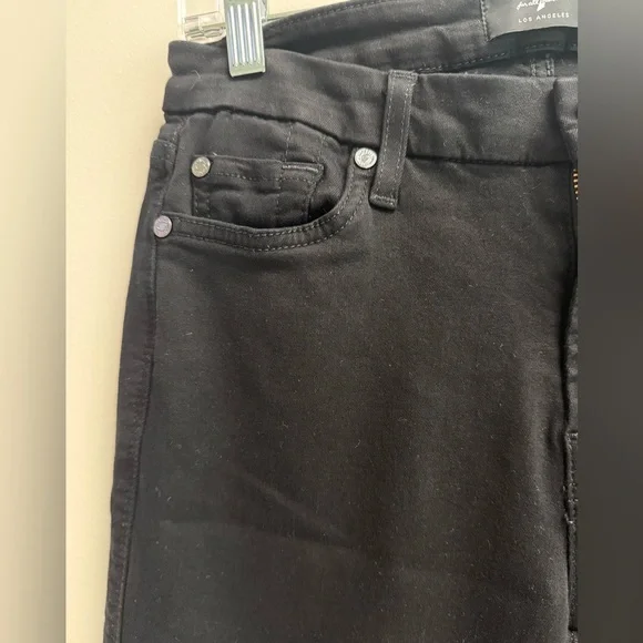 7 FOR ALL MANKIND Women’s Black Kimmie Bootcut Jeans - Size 27 - Picture 7 of 10
